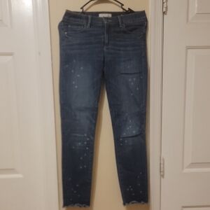 LOFT Women's Blue Skinny Jeans